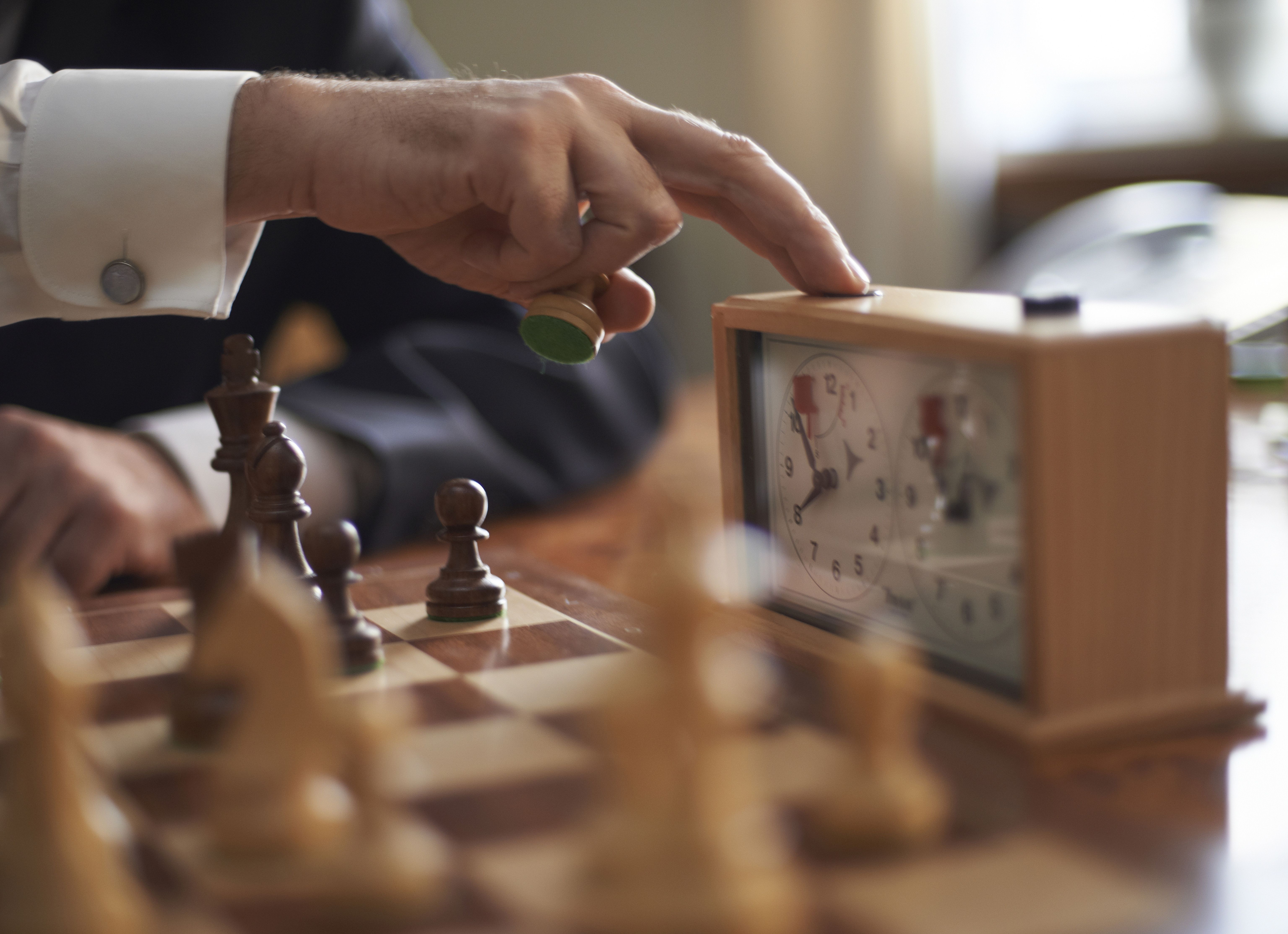 Strong strategists - Roman Krulich, a strong chess player and real estate entrepreneur, Munich in February 2014 (Photo: Simon Kratzer)